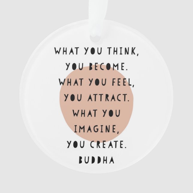 Citation de Bouddha de l'organisme d'affirmation p (devant)