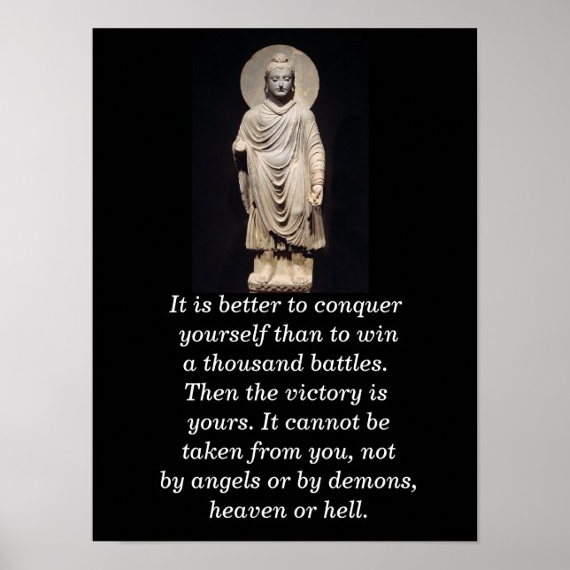 Citation de Bouddha - poster art (Devant)