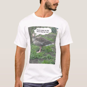 Citation De Canard De Poème T-Shirt Par Ladee Bass