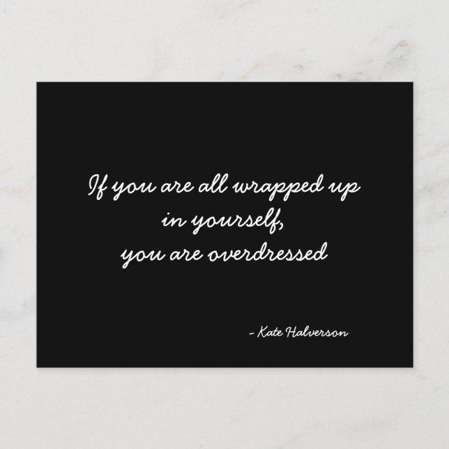 Citation de carte postale inspirante (Devant)