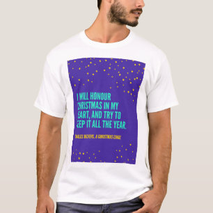 Citation de Charles Dickens pour T-shirt de la vei