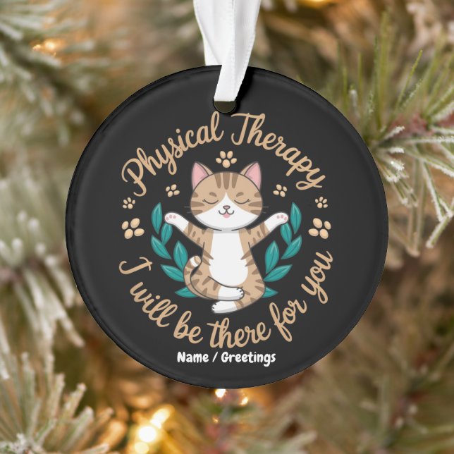 Citation de chat de thérapie physique Cute Rehab M (Arbre)
