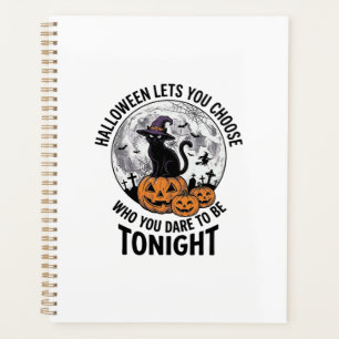 Citation de chat Halloween Citrouille Sombre Sorci