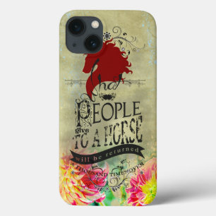 Citation de cheval - coque ipad