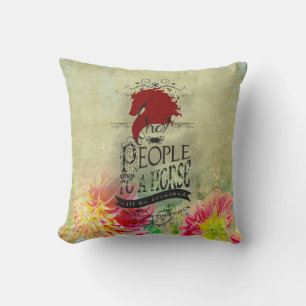 Citation de cheval - Coussin