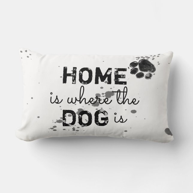 citation de chien mignon chez le coussin est là où (Recto)
