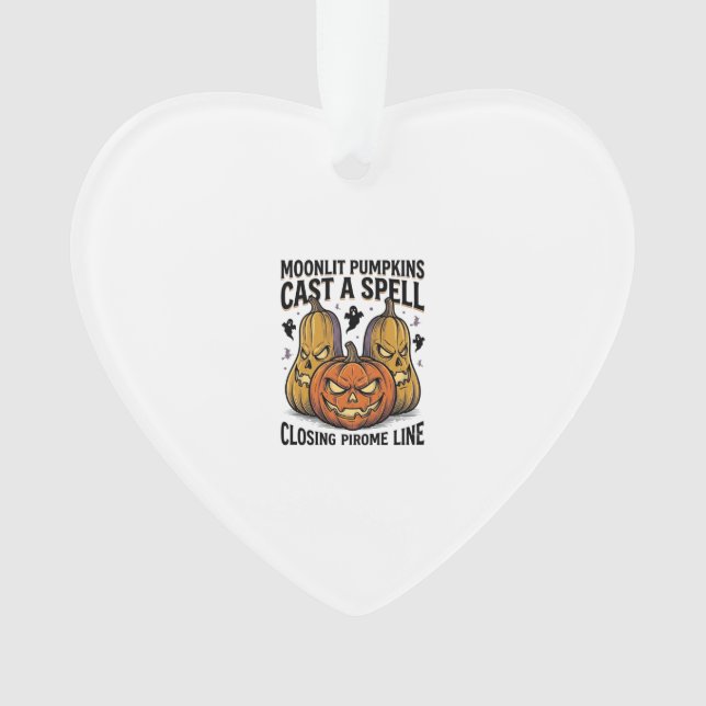 Citation de citrouille d'Halloween Jack O Lantern  (devant)