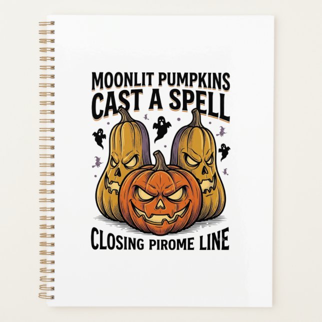 Citation de citrouille d'Halloween Jack O Lantern  (Devant)