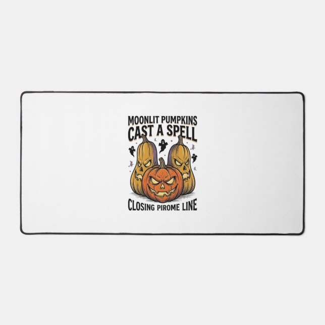 Citation de citrouille d'Halloween Jack O Lantern  (Recto)