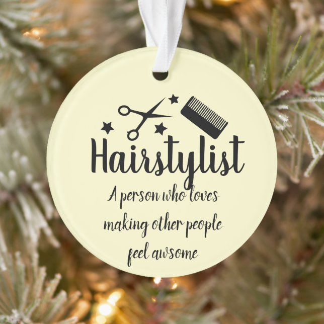 Citation de coiffeur Drôle Etoiles de coiffeur (Arbre)