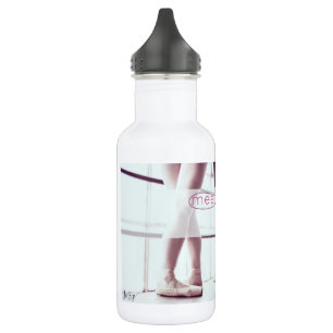 Citation de danse et bouteille d'eau de photo