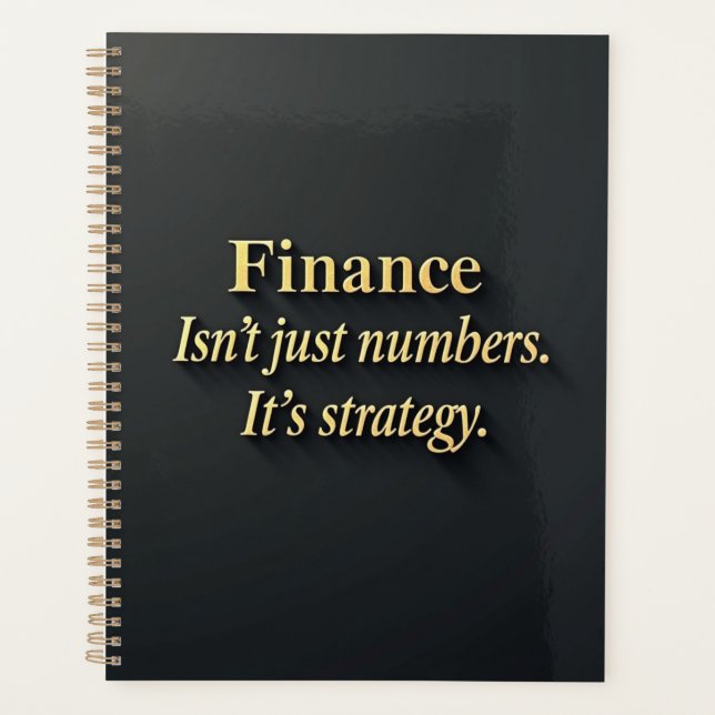 Citation de finance élégante  (Devant)