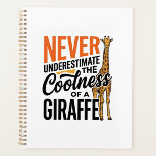 Citation de girafe drôle design vintage vecteur T-