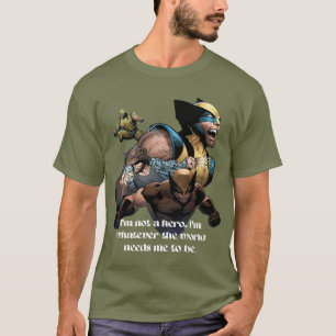 Citation de héros Wolverine T-shirt