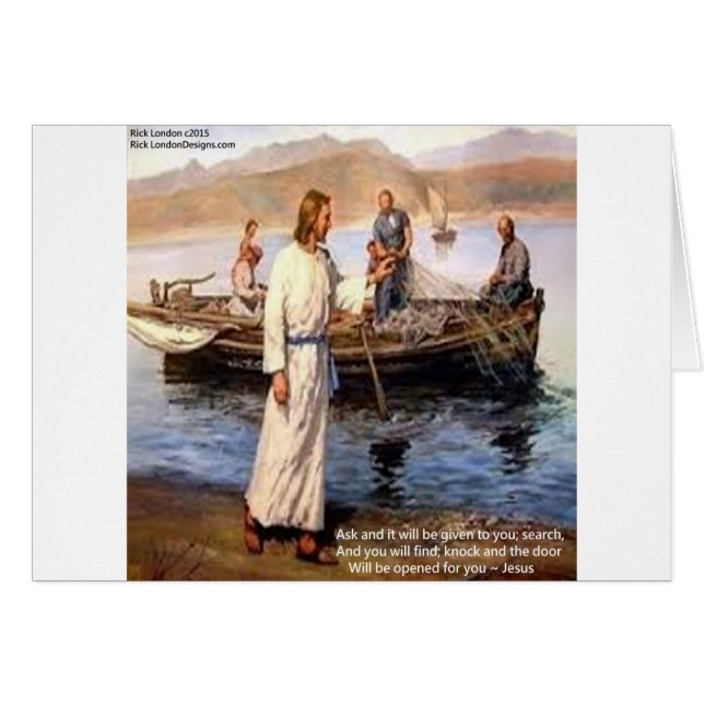 Citation de Jésus et portes d'ouverture (Devant horizontal)