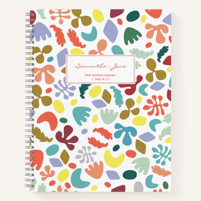 Citation de la Bible Fun Design nommé Journal de p (Devant)