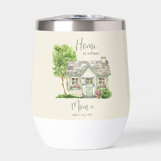 Citation de la fête des mères Aquarelle sentimenta