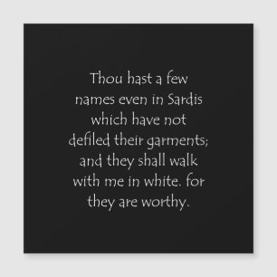 Citation de l'écriture Révélation 3 4