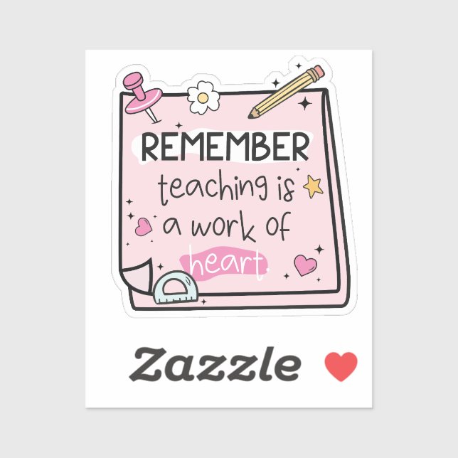 Citation de l'enseignant super Rappels Stickers (Feuille)