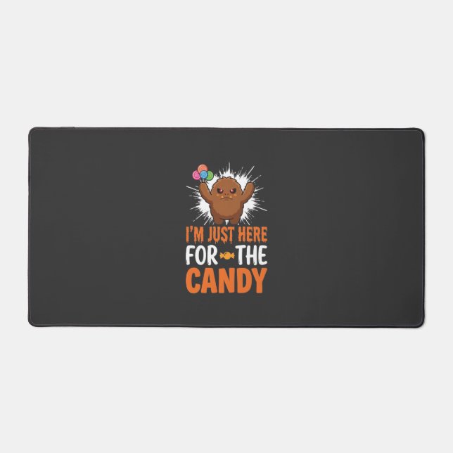 Citation de monstre de bonbons d'Halloween Design (Recto)