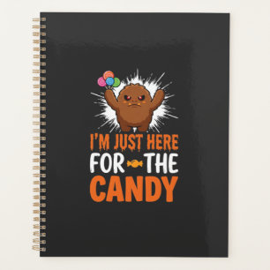 Citation de monstre de bonbons d'Halloween Design