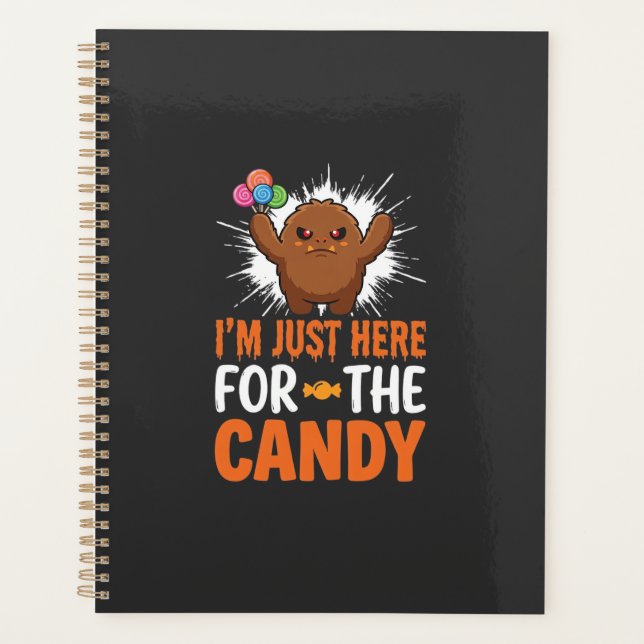 Citation de monstre de bonbons d'Halloween Design (Devant)