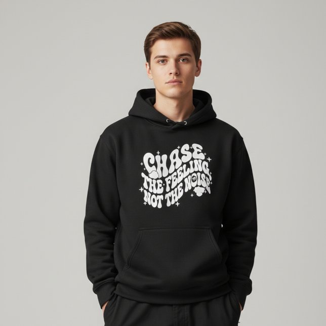 Citation de motivation typographie sweat à capuche (Créateur téléchargé)