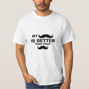 Citation de moustache amusante T-shirt