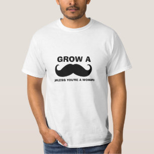 Citation de Moustache drôle T-shirt