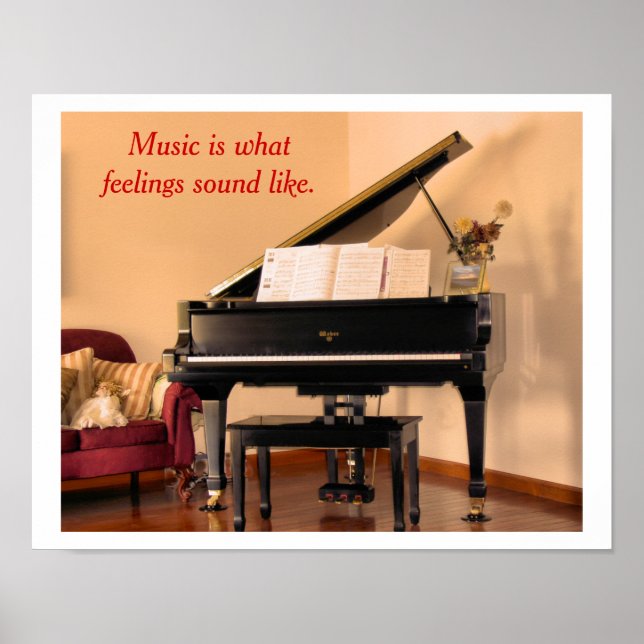 Citation de musique - poster (Devant)