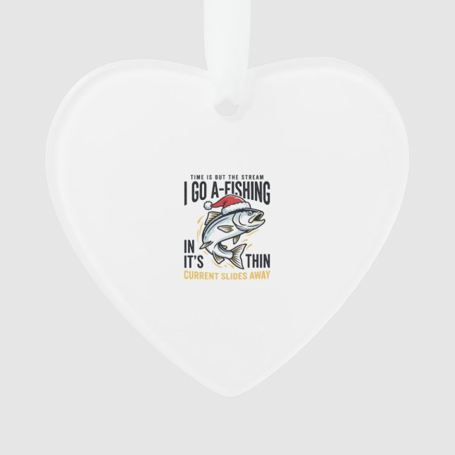 Citation de Noël pêche Stream Design (devant)