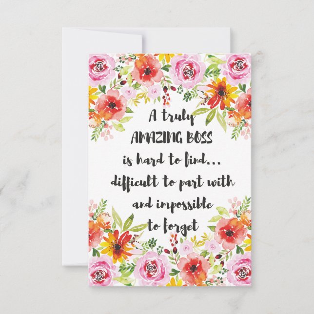 Citation de patron incroyable Cadeau d'appréciatio (Devant)