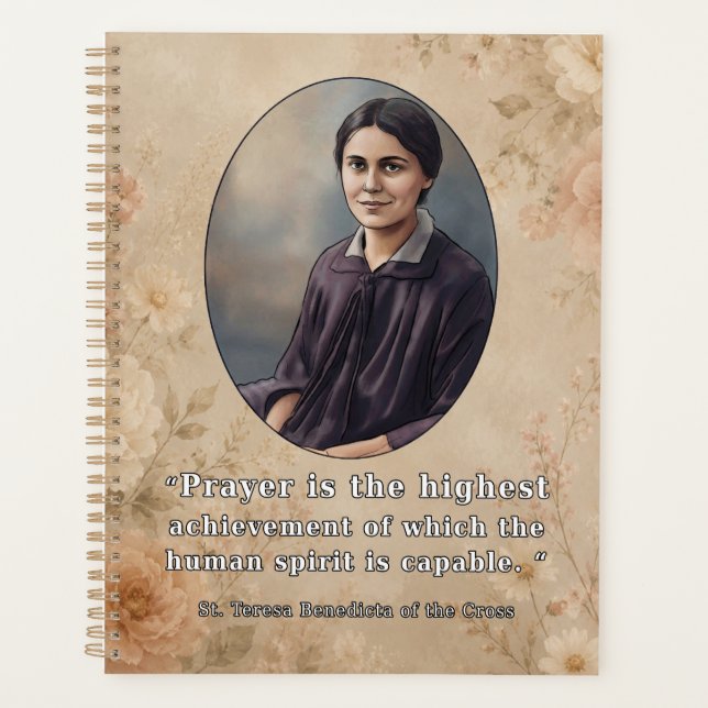 Citation de prière de Ste. Thérèse-Bénédicte de la (Devant)