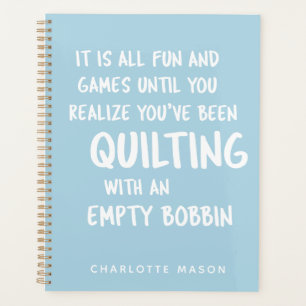 Citation de quilting drôle pour quiltieres personn