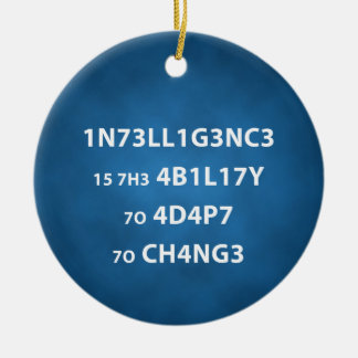 Citation de renseignement ornement du cercle