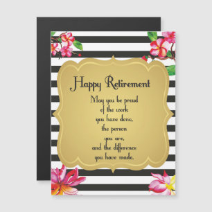 Citation de retraite heureuse Cadeau d'adieu