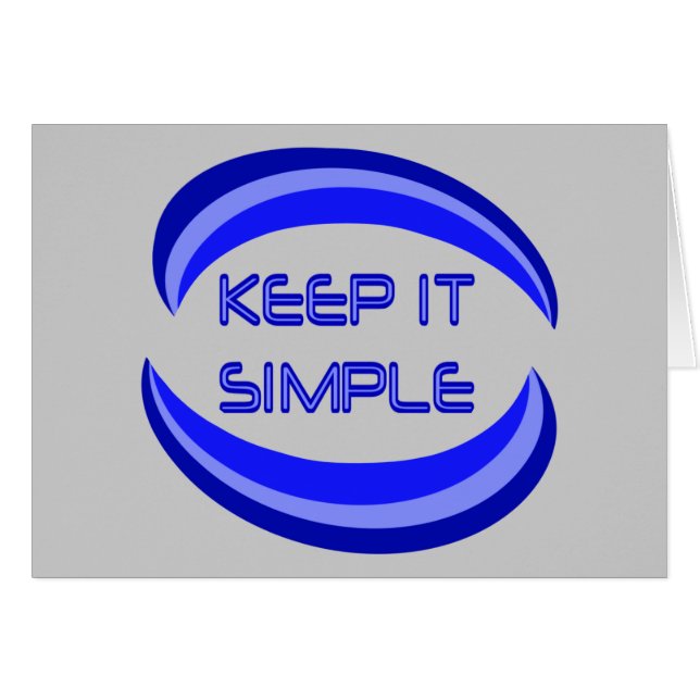 Citation de slogan de récupération simple en bleu (Devant horizontal)