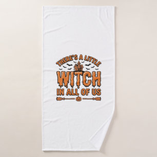 Citation de sorcière d'Halloween Design vectoriel 