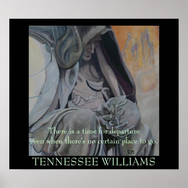Citation de Tennessee Williams - POSTER (Devant)