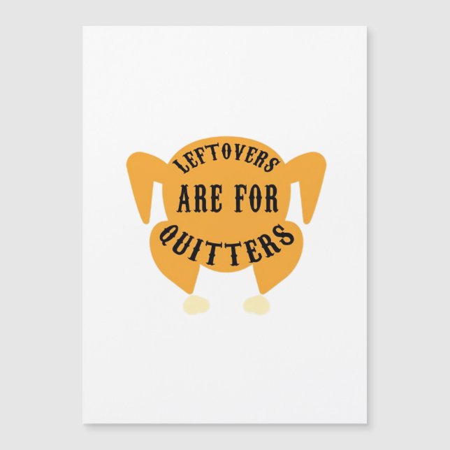 Citation de Thanksgiving Essentiel - Les restes so (Devant)