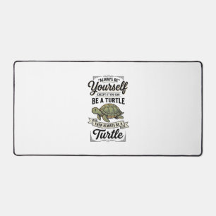 Citation de Tortue Drôle Design de Gravure Vintage