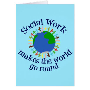 Citation de travail social inspirante Carte mondia
