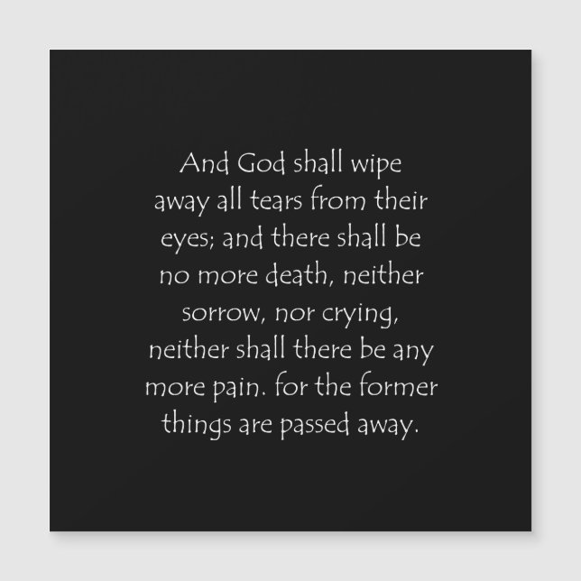 Citation d'écriture Révélation 21 4 (Devant)