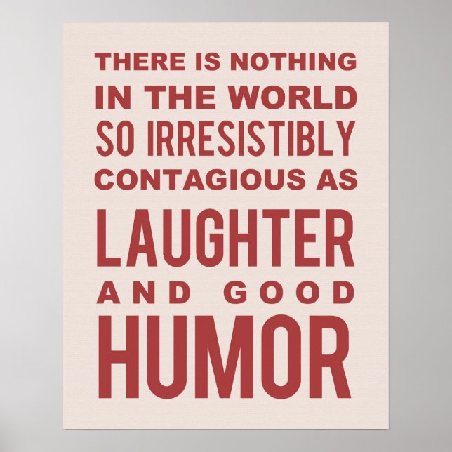 Citation d'Humour, Poster de typographie (Devant)