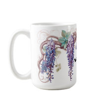 Citation d'oiseau de la Lady Wisteria Mug
