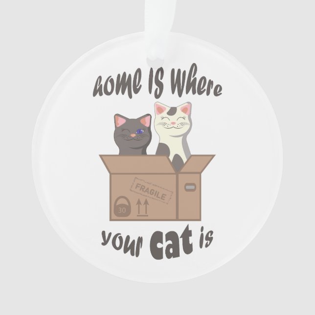 Citation drôle Accueil est où est votre chat (devant)