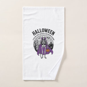 Citation drôle de cape d'Halloween de squelette De