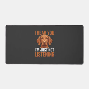 Citation drôle de chien Vizsla n'écoutant pas