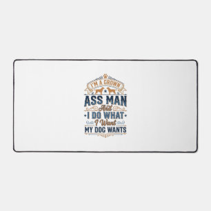 Citation drôle de propriétaire de chien Design vec