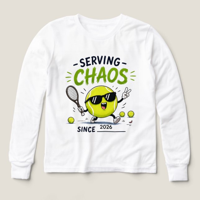 Citation drôle de tennis (Motif recto)